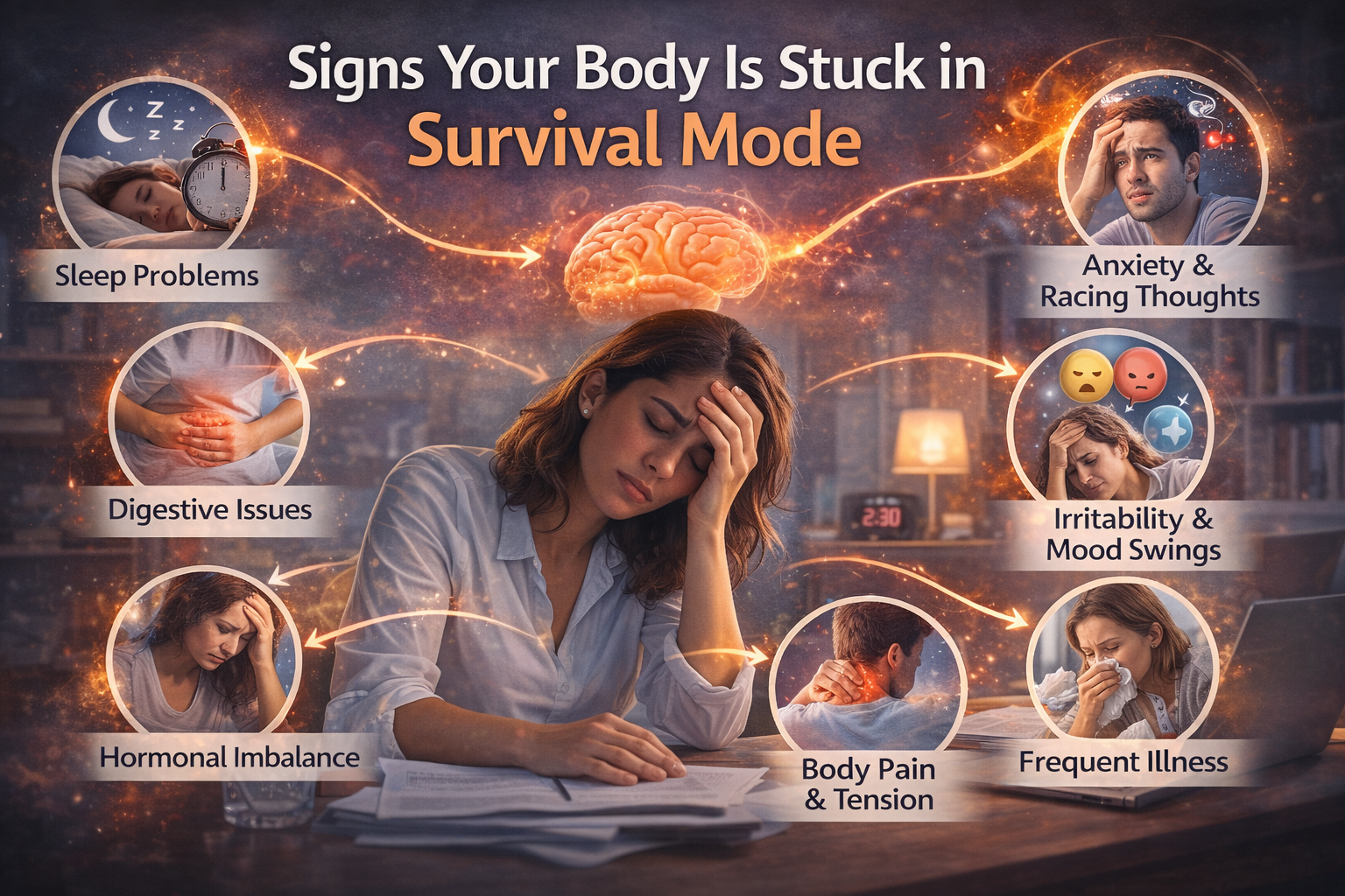 Signs Your Body Is Stuck in Survival Mode