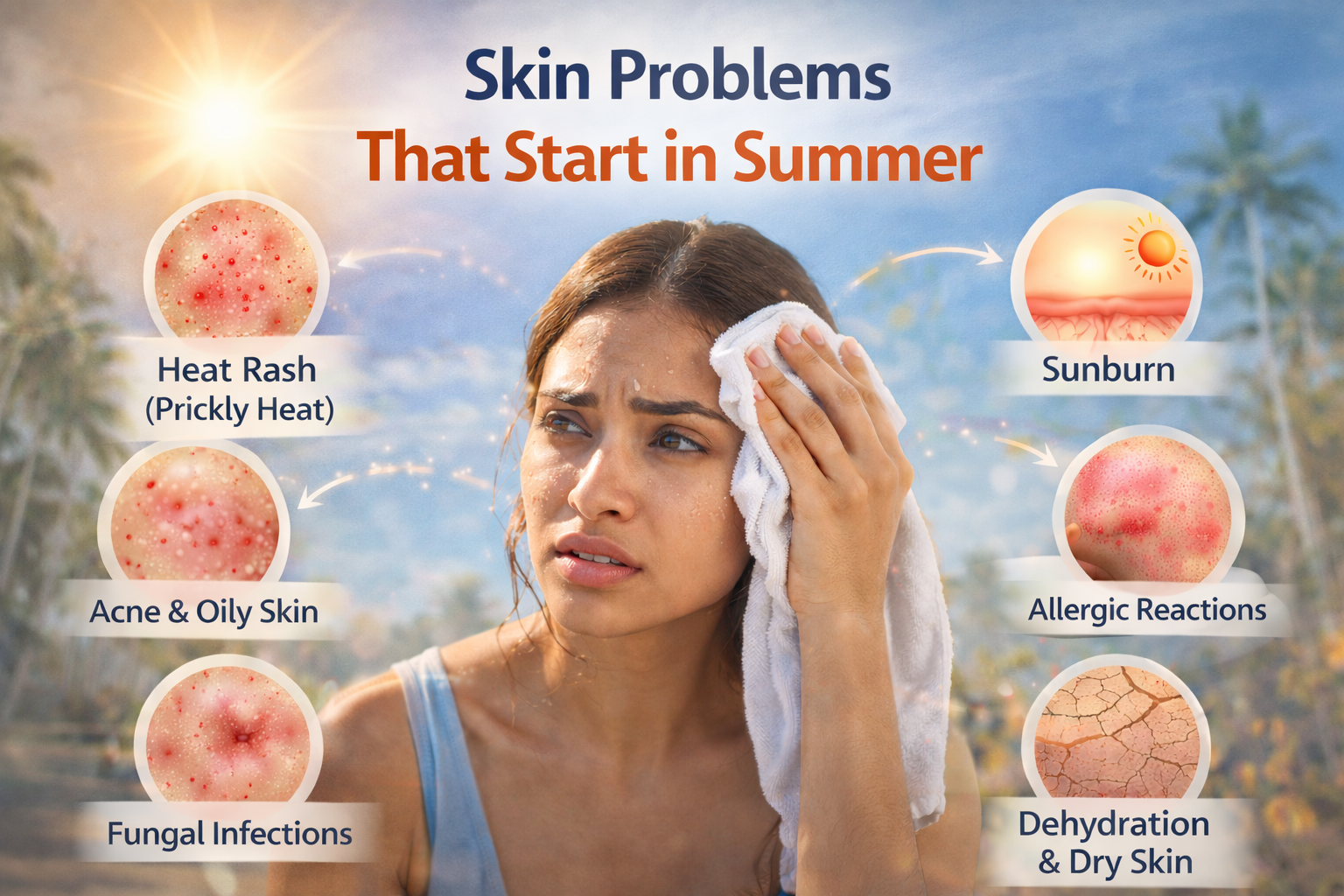 Skin Problems That Start in Summer